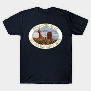 Balanced Rock at Arches National Park in Moab, Utah T-Shirt